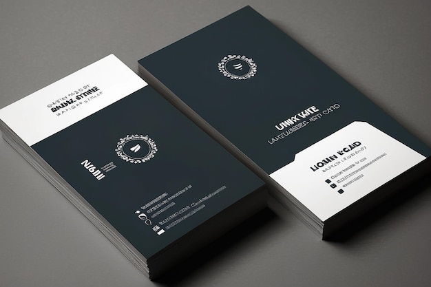 Print business card template