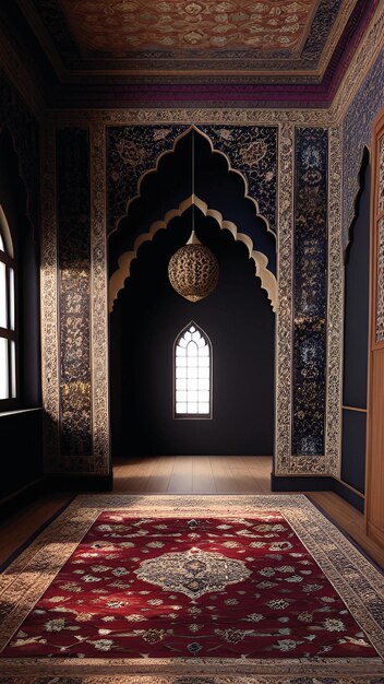 Photo print mosque interior