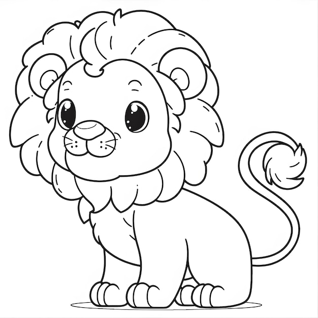 Photo printable coloring page for kids