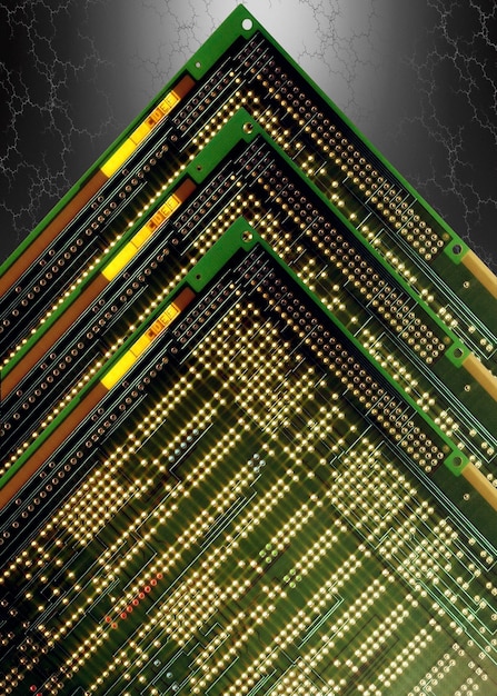 Photo printed circuit boards electronics