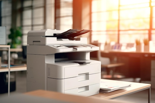 Printer copier scanner sunlight Generate Ai