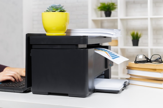 Printer in office