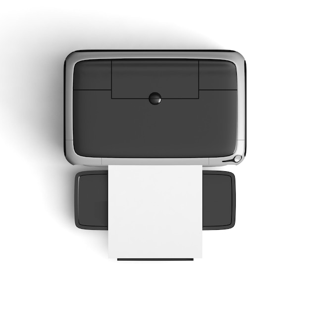 Printer printing a black paper copy image a4 printer color printer