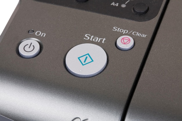 Printer Start Button