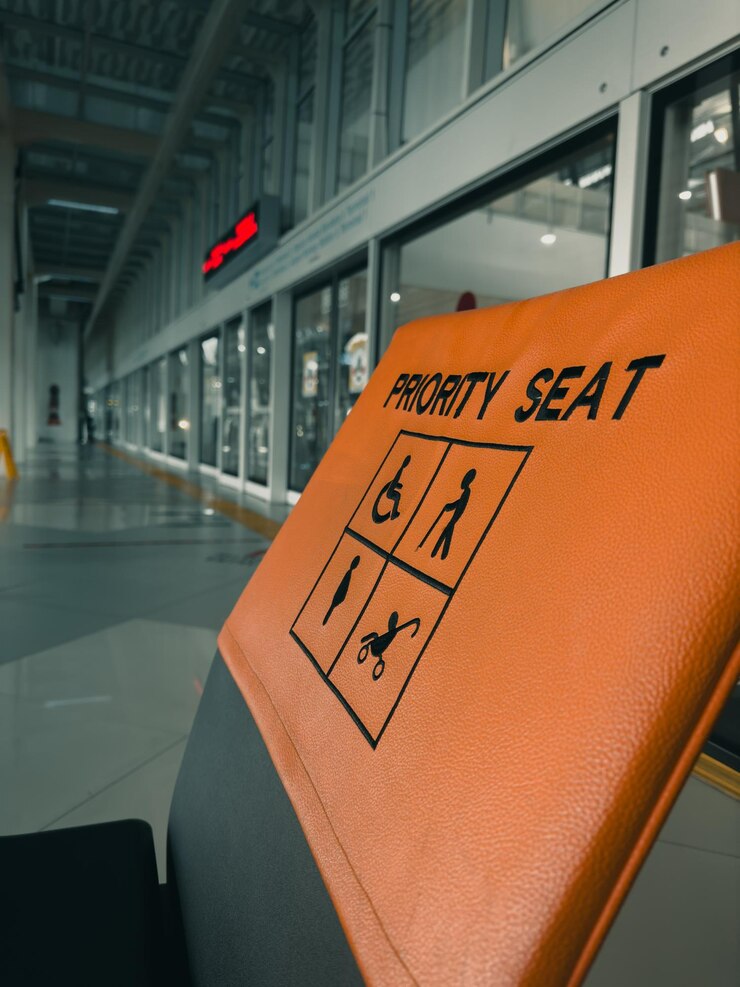 Priority seat on soekarno hatta sky train