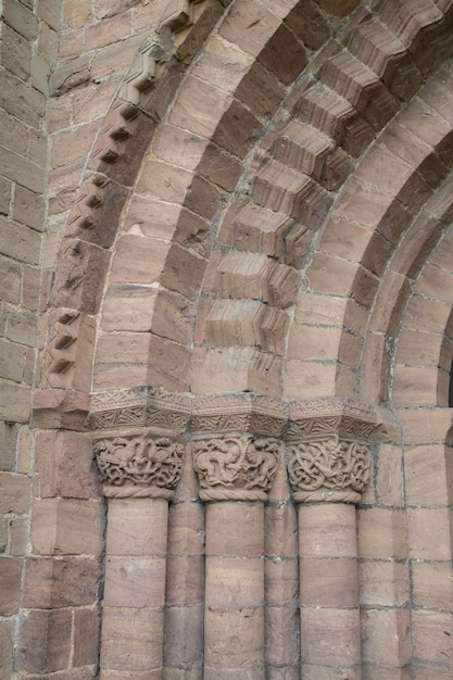 Priory Church Facade, Leominster, Herefordshire, England, UK