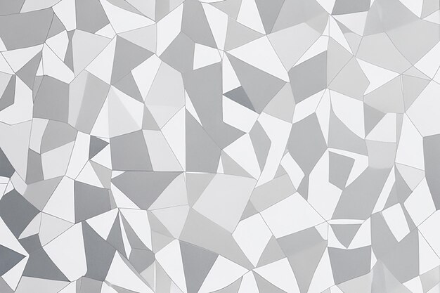 Photo prismatic geometric elegance in seamless square patterns on a pure white expanse