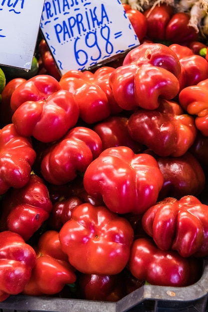 Foto paprika pritamin sul mercato