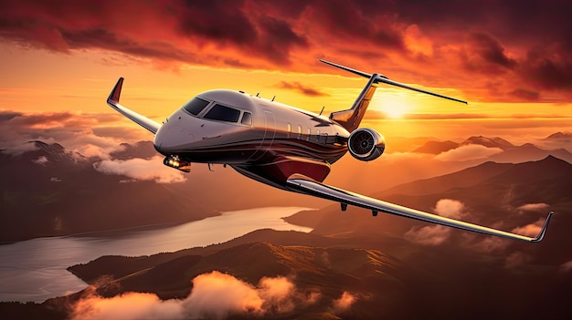 Private business aircraft manufacturing