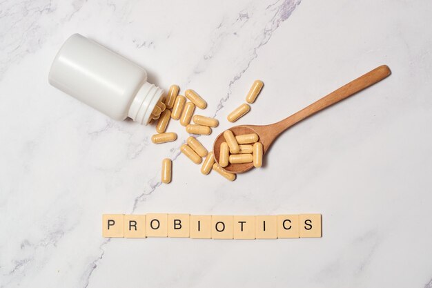 Probiotic Pills For Better Digestion And Intestinal Flora