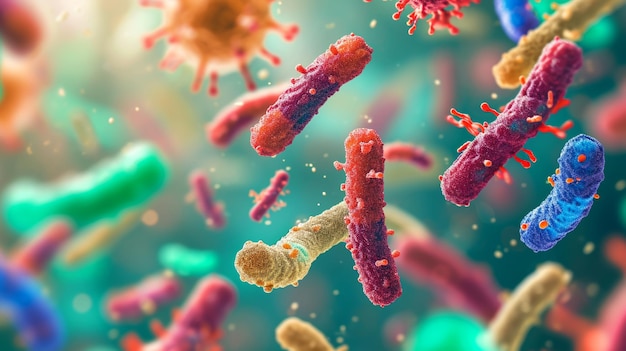 Probiotics Bacteria Biology Science Microscopic medicine Digestion stomach escherichia coli treatment Health care medication anatomy organism