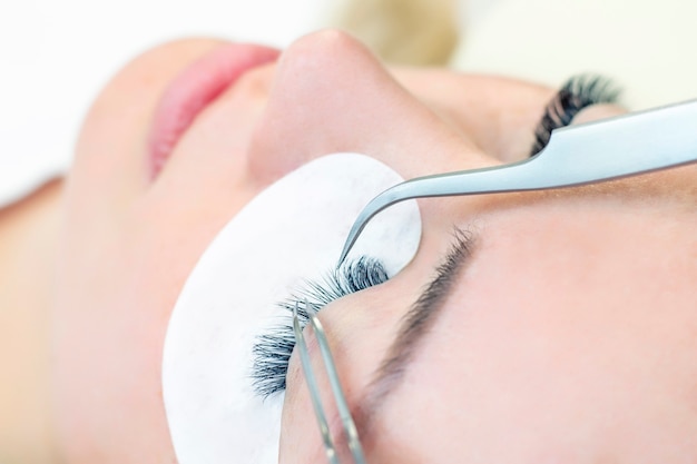 Procedure voor wimperverlenging