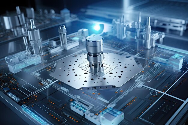 Proces van laserfabricage van uiterst nauwkeurige componenten