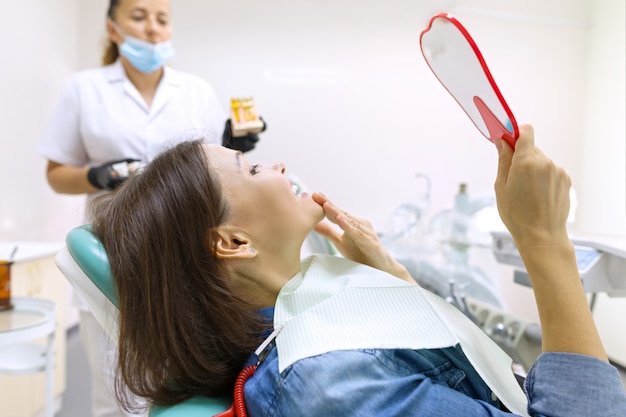 Process of dental treatment