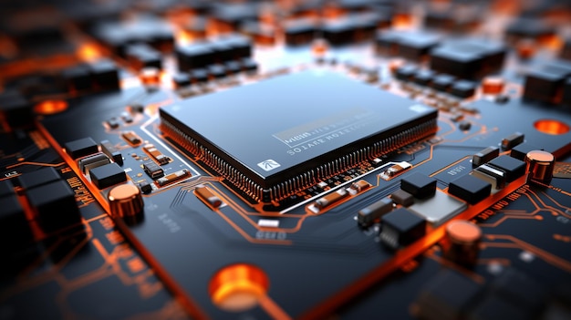 processor technology wallpaper HD 8K wallpaper Stock Photographic Image