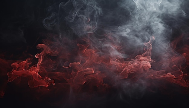 Product backdrop cinematic smoke realistic design