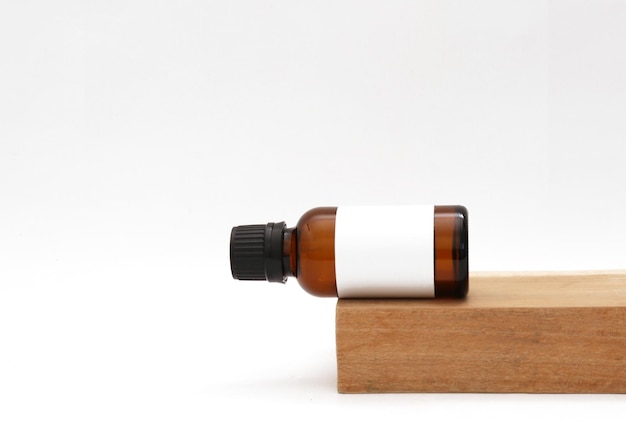 Product bottle mockup Blank label Realistic mockup