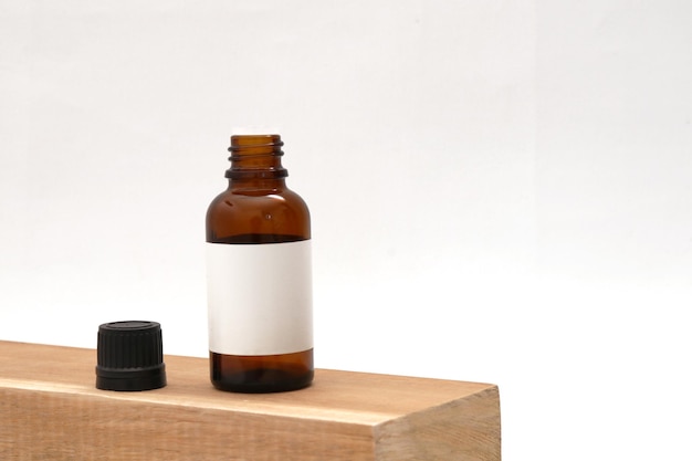 Product bottle mockup Blank label Realistic mockup