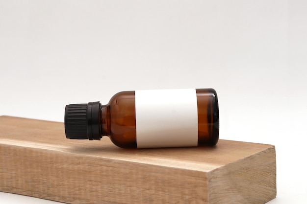 Product bottle mockup Blank label Realistic mockup