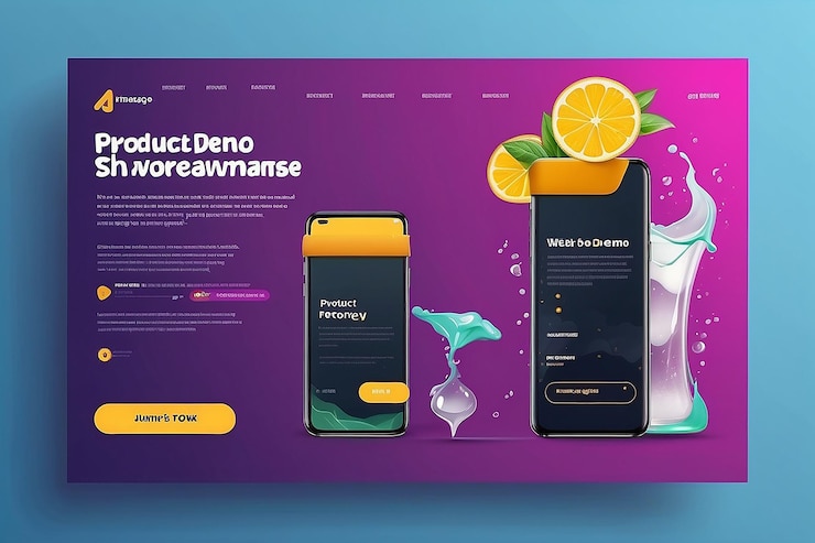 Photo product demo showcase