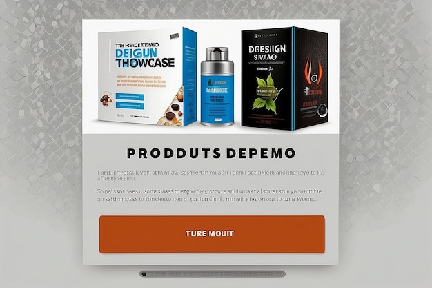 Photo product demo showcase