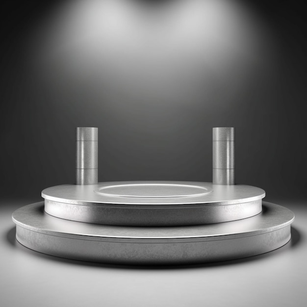 Premium AI Image product display area mockup
