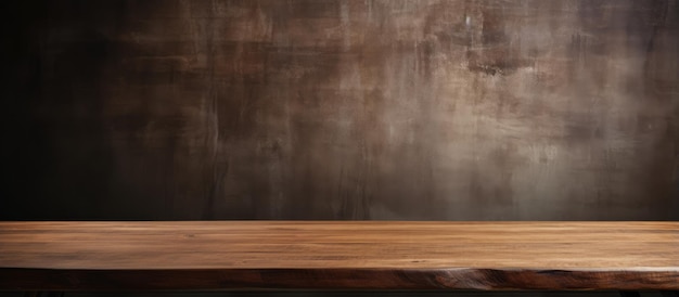 Photo product display table made of wood