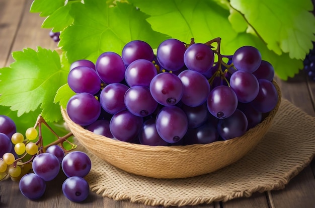 Product image of grapes suitable for advertisements or packaging