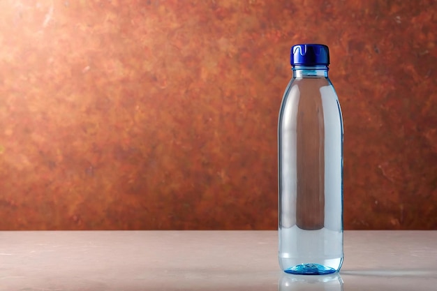 Photo product packaging mockup photo of water bottle studio advertising photoshoot