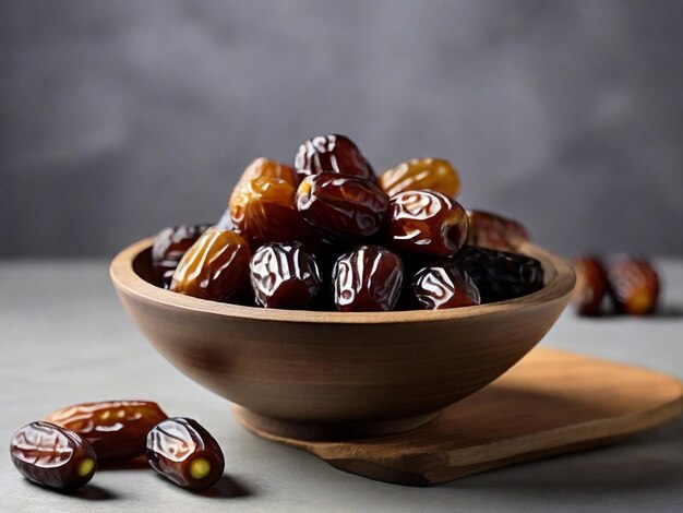 Product Photography of Dates in bowl