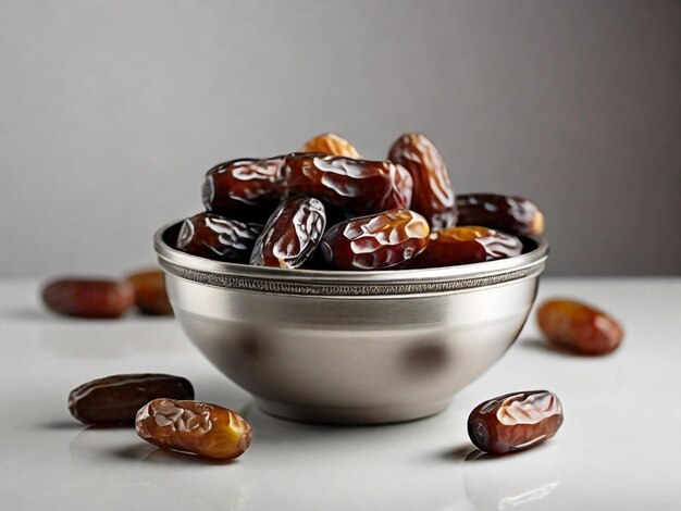 Product Photography of Dates in bowl