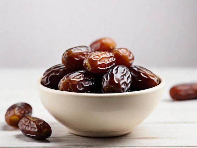 Product Photography of Dates in bowl