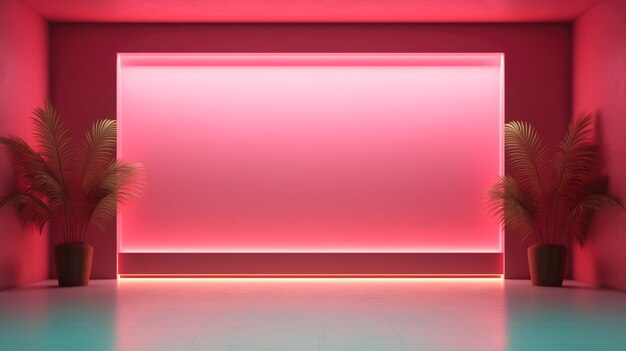 Photo product promotion selling goods on marketplaces social networks neon room red and pink lighting