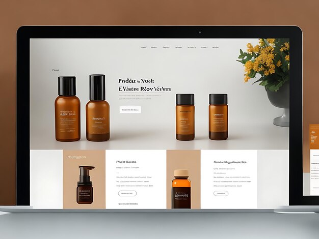 Photo product reviews website ai generated