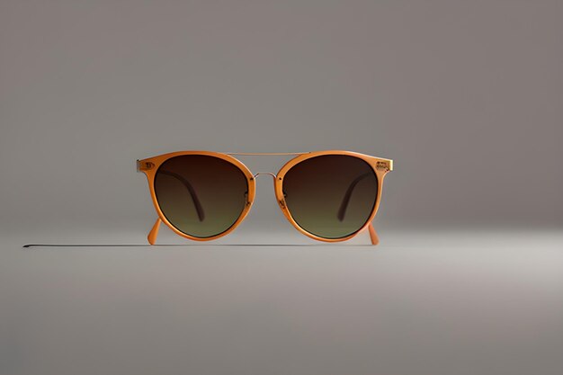 product shot alternative punk orange sunglasses