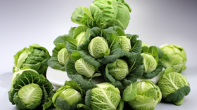 Product shots of Cabbage high quality