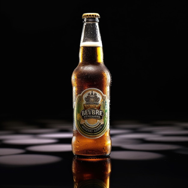 Product shots of photo of beer with no background