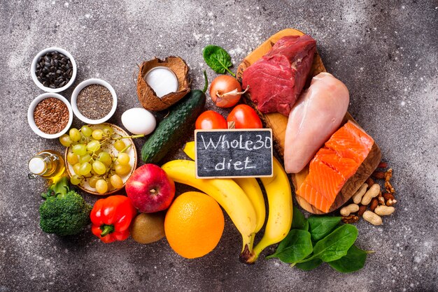 Prodotto per la dieta whole 30