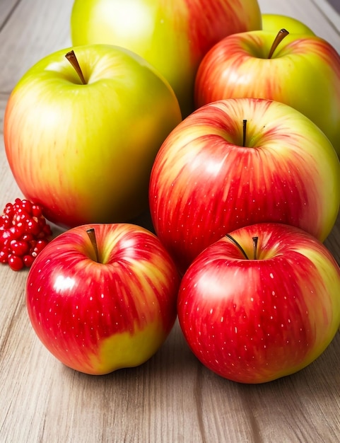 Productafbeelding van appels geschikt voor advertenties of verpakkingen