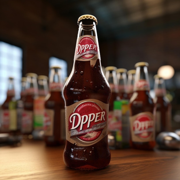 Productfoto's van Dr Pepper hoge kwaliteit 4k ultra