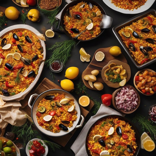 productfotografie van een paella