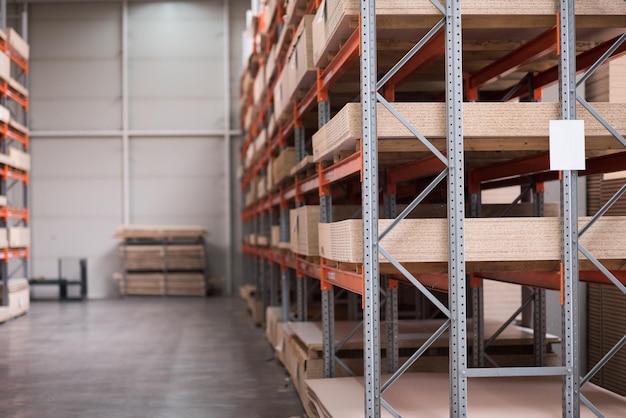 production Department at a furniture factory