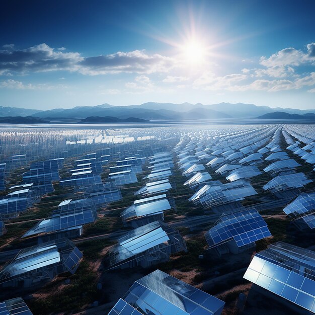 Photo production of energy by solar