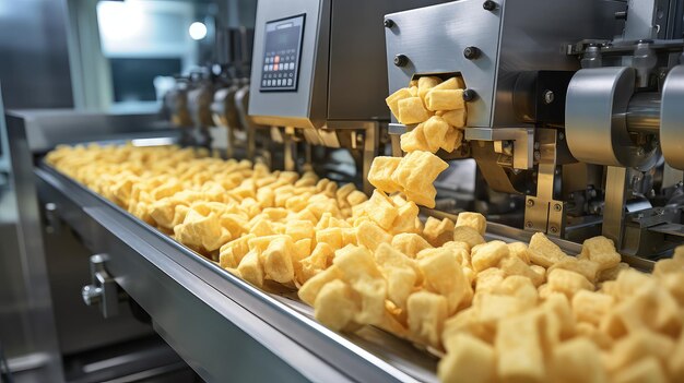 Photo production machine food processing