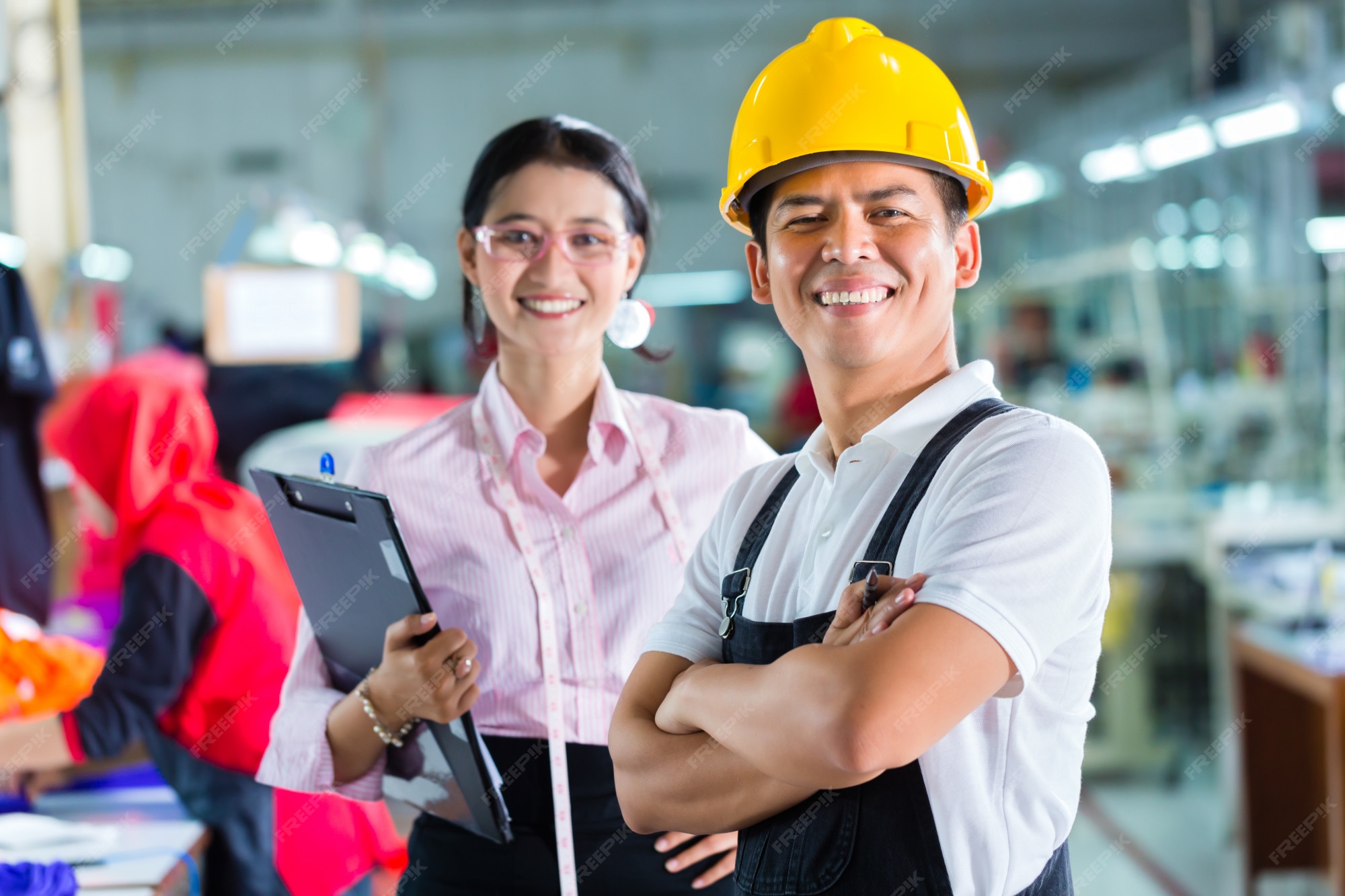 Premium Photo Production Manager And Designer In Asian Factory premium-photo-production-manager-and-designer-in-asian-factory