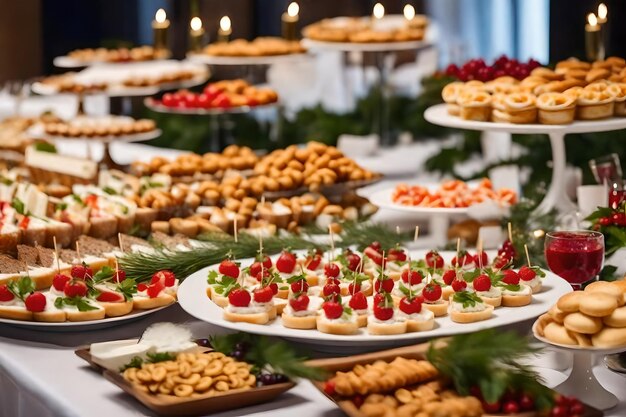 Proef de magie van heerlijke eten ervaringen AI gegenereerd beste eten foto