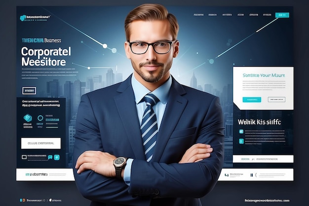 Profesional Corporate Business Website Banner