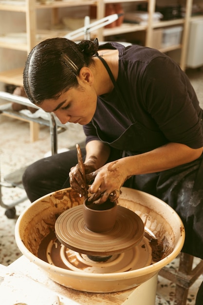 professional artisan job at the workshop