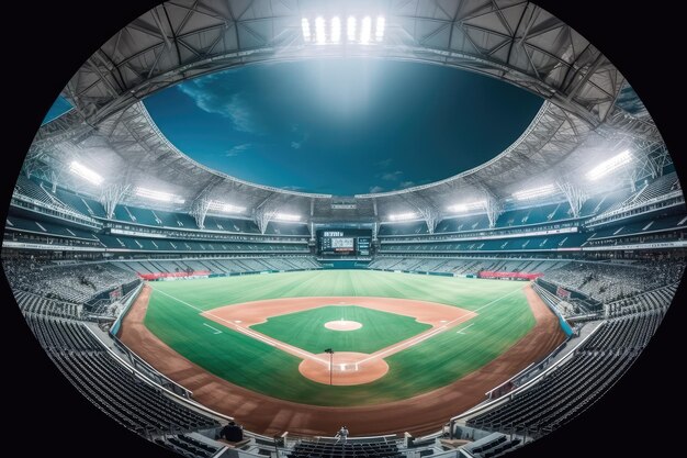 Professional baseball grand arena Neural network AI