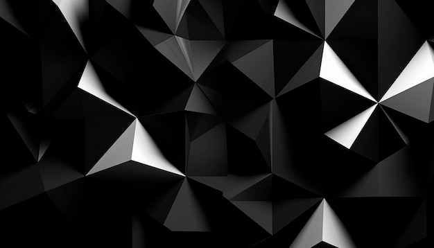 Professional black and white background with various geometric elements